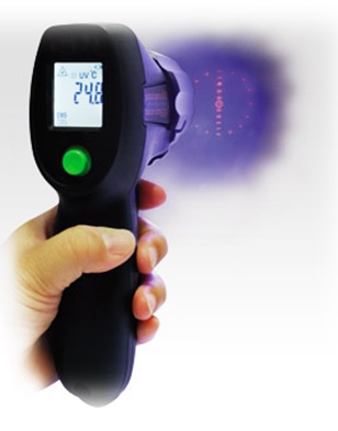 Flus Infrared Thermometer | IR-121 - Senze Instruments Pte Ltd