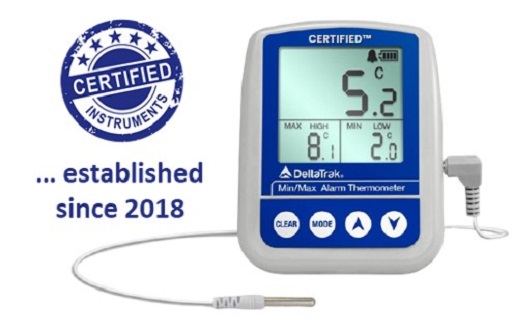 Certified Instruments - Javelin Pro Duo Gourmet Food Thermometer PX1D with  Calibration - Senze Instruments Pte Ltd